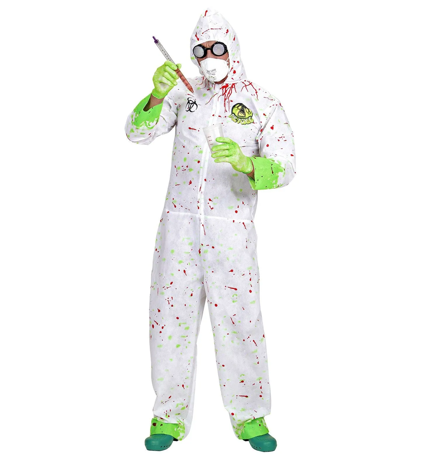 Dr Toxic Biohazard Suit Costume Adult