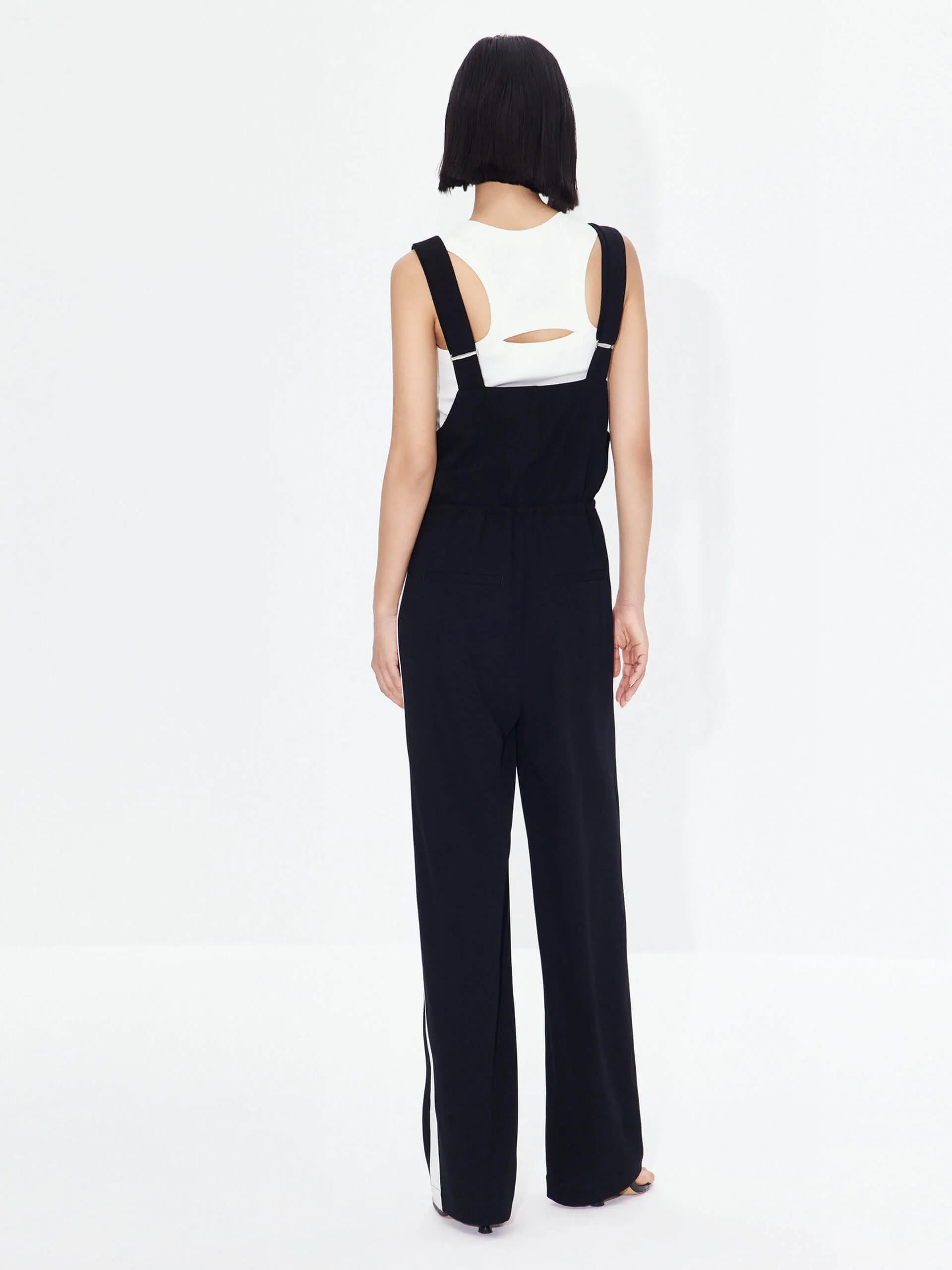 Drawstring Waist Jumpsuits