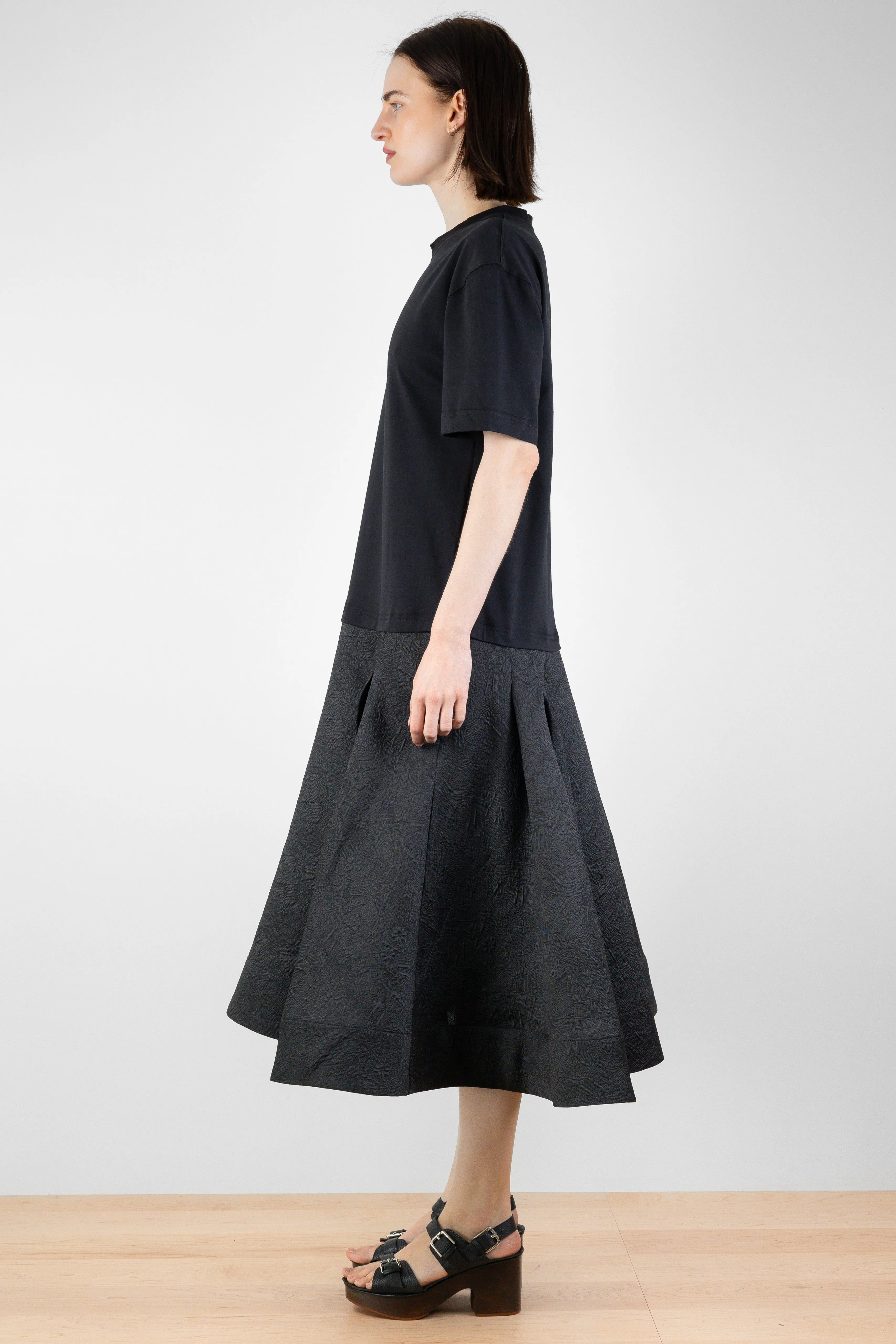 Elegi Solid T-Shirt Dress