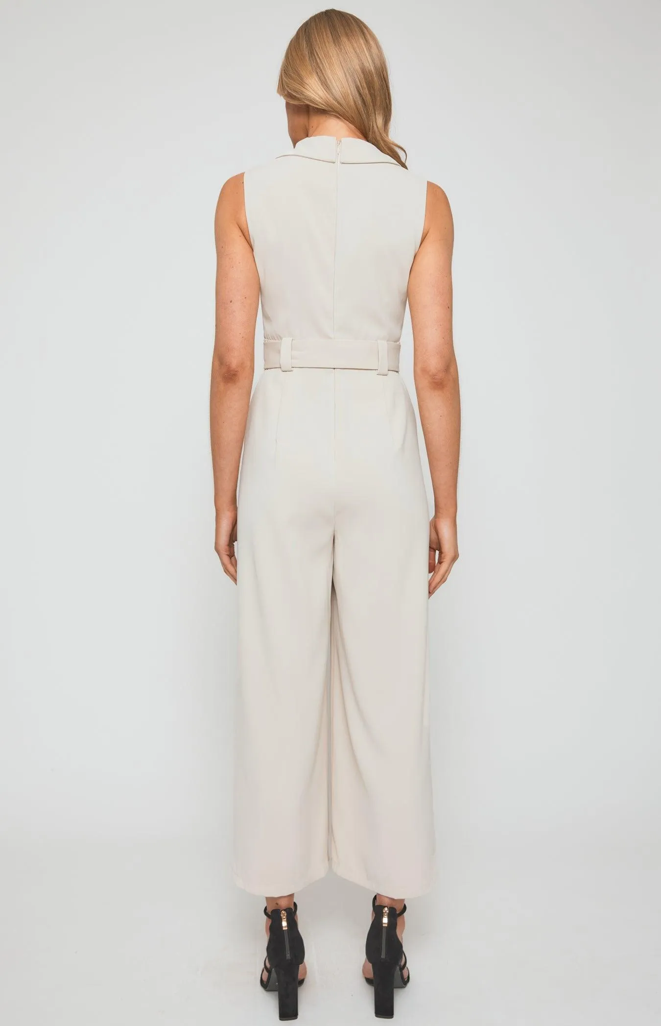 Ella Collard Jumpsuit - Beige