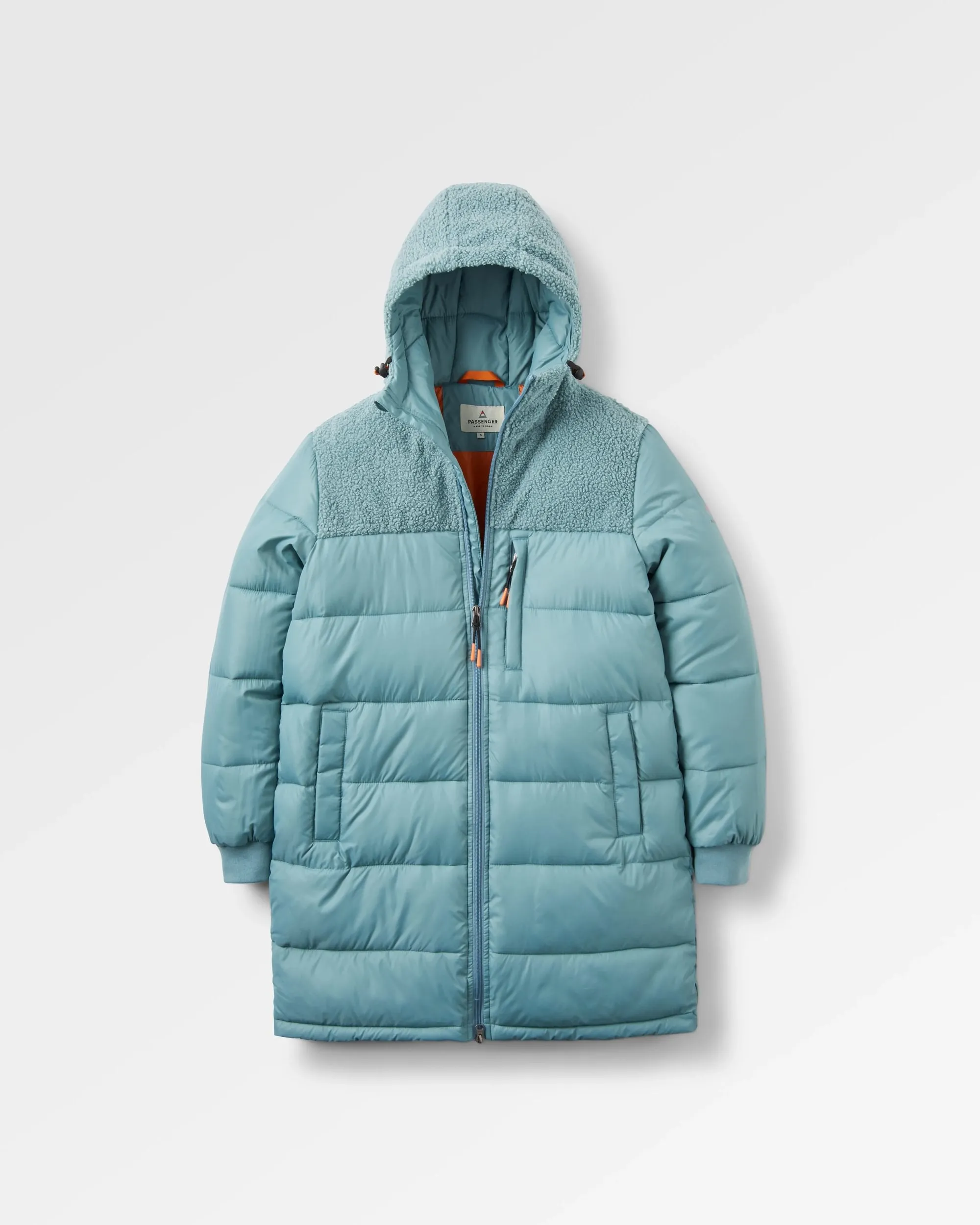 Elowen Hooded Recycled Insulated Jacket - Arctic