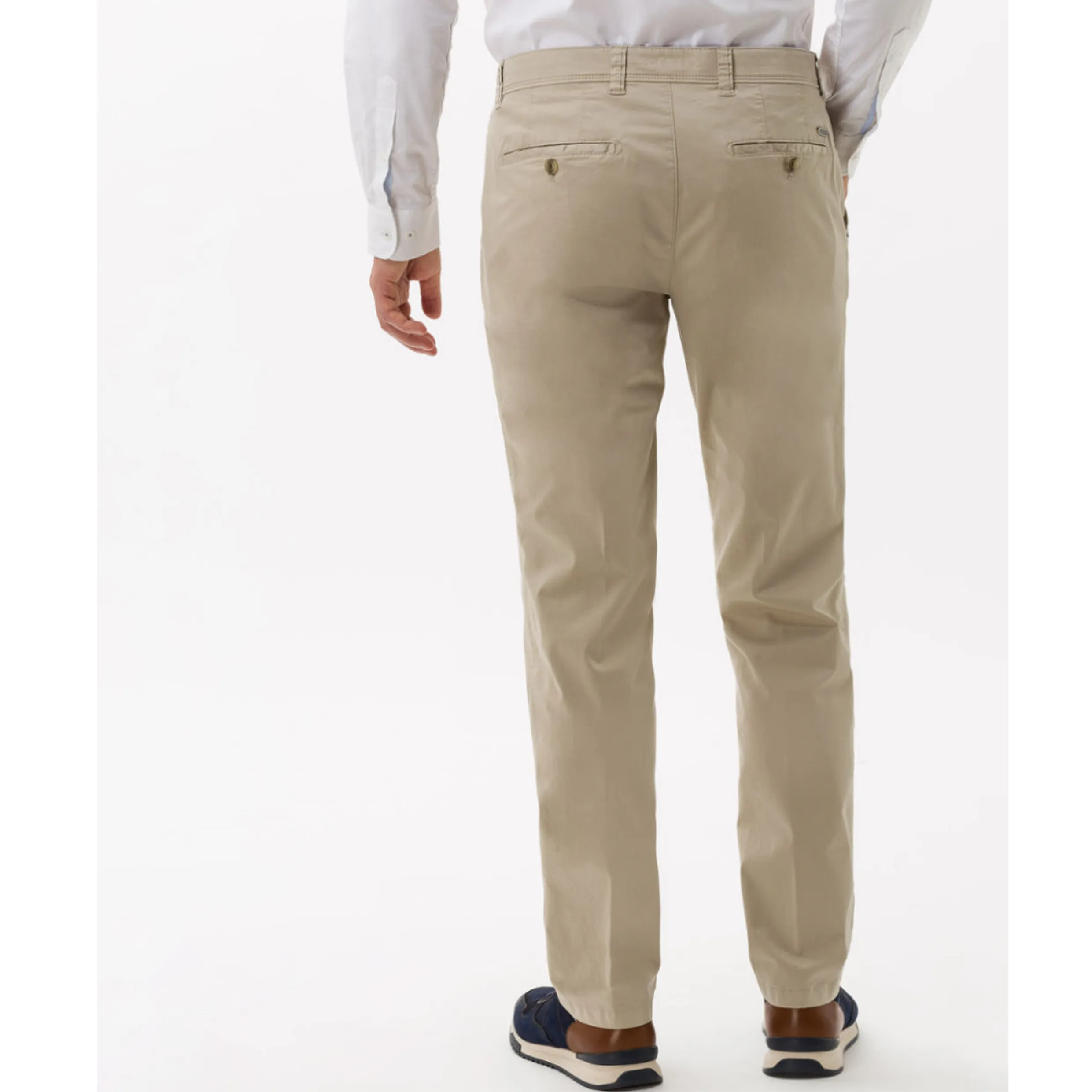 Eurex by Brax Luxury Quality Gaberdine Cotton Chino Jim - Beige 54-1707