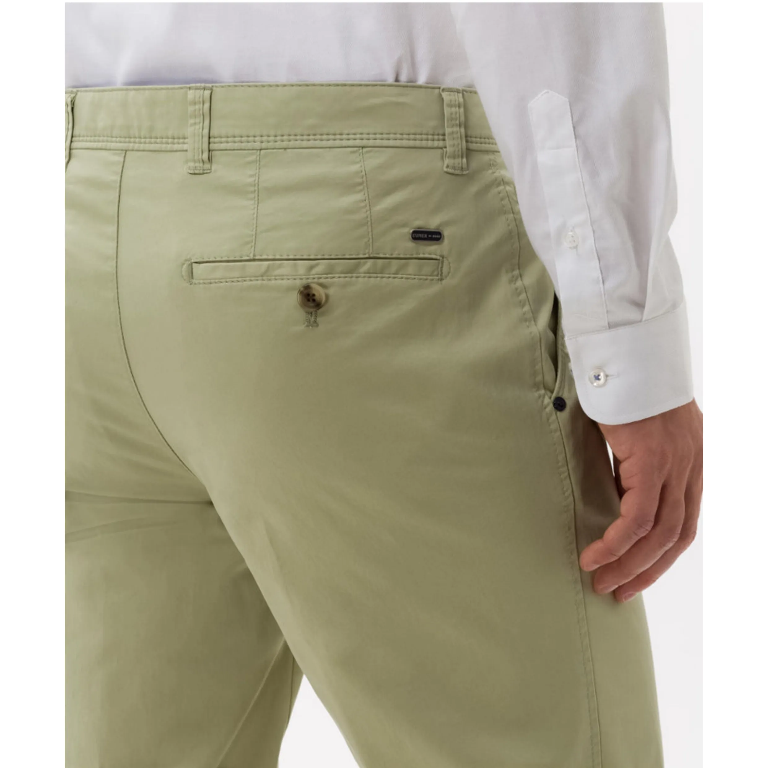 Eurex by Brax Luxury Quality Gaberdine Cotton Chino Jim - Mint 54-1707