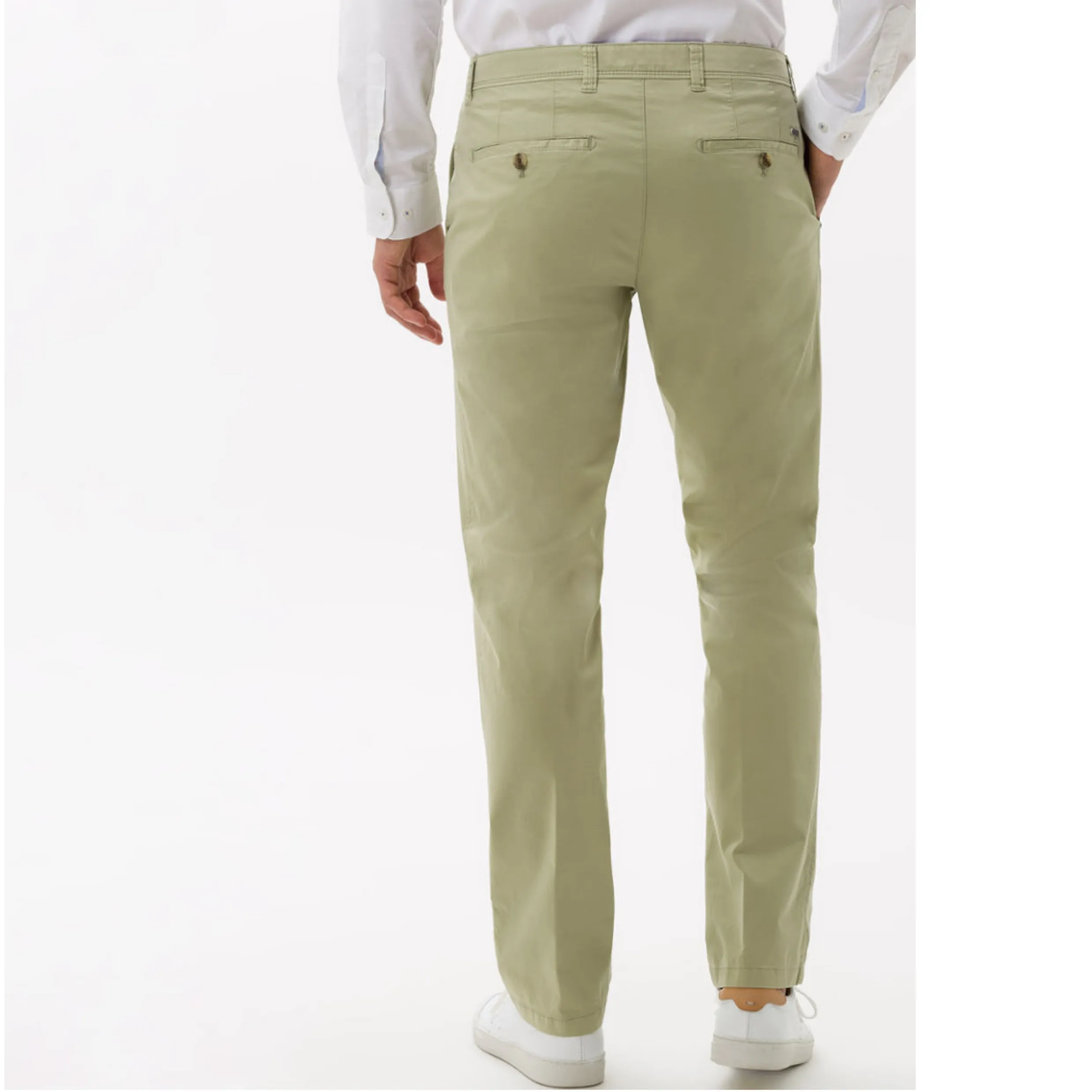 Eurex by Brax Luxury Quality Gaberdine Cotton Chino Jim - Mint 54-1707