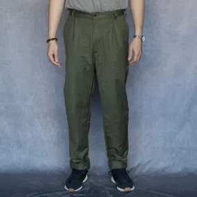 EZ Pant Moss 9oz Twill Yoshiwa MIlls