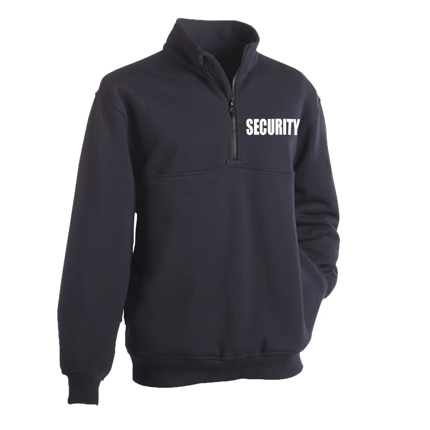 First Class Security Job Shirts with Zipper