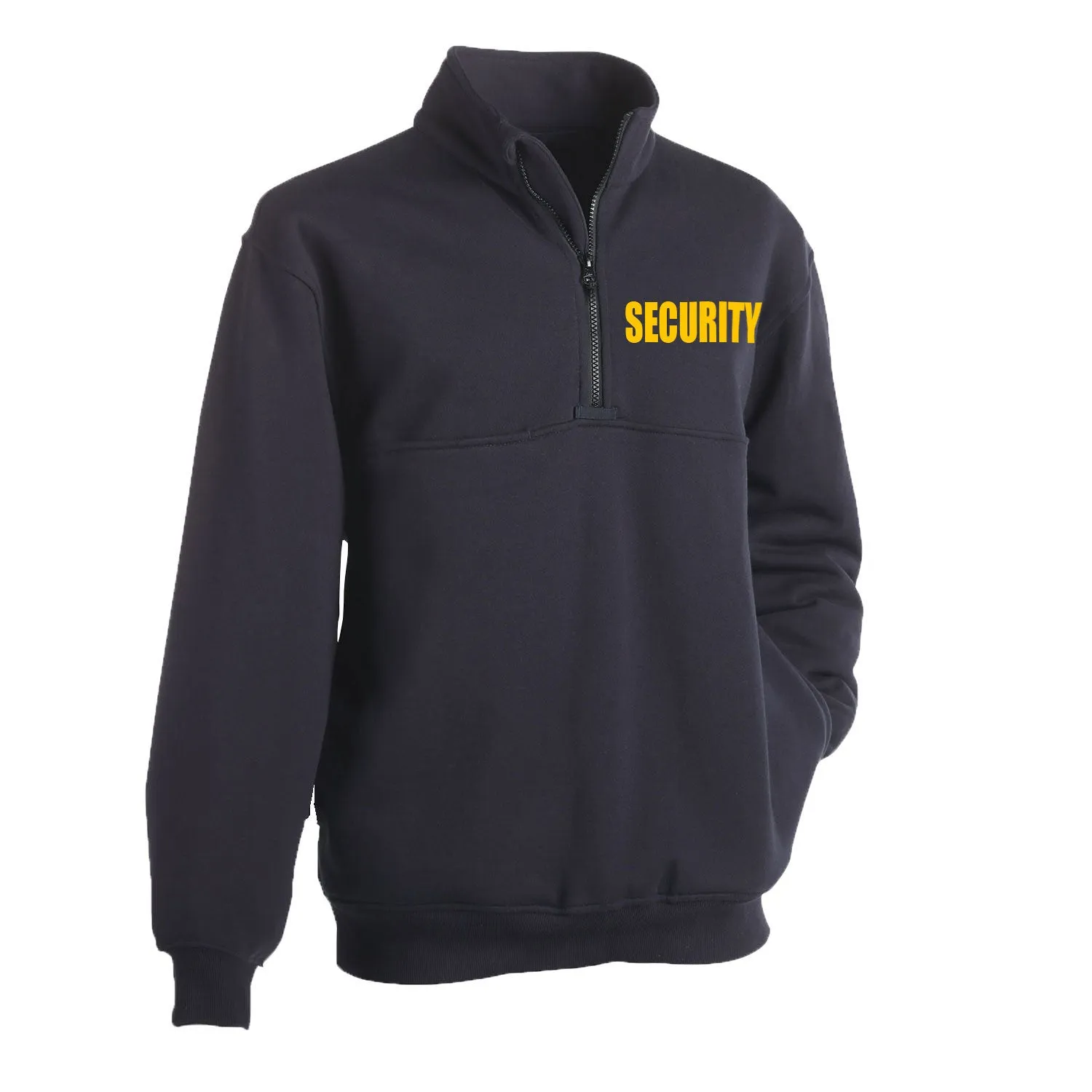 First Class Security Job Shirts with Zipper