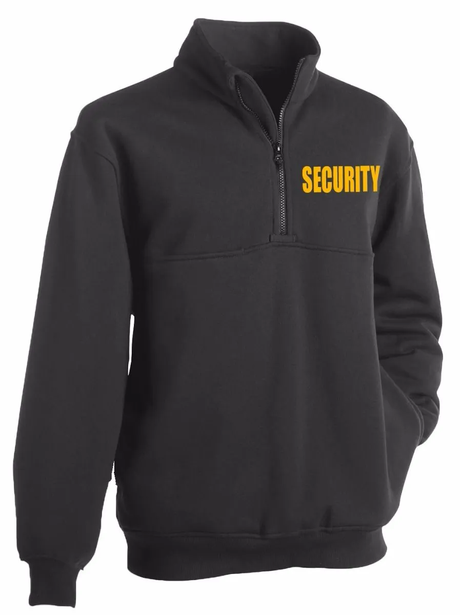 First Class Security Job Shirts with Zipper