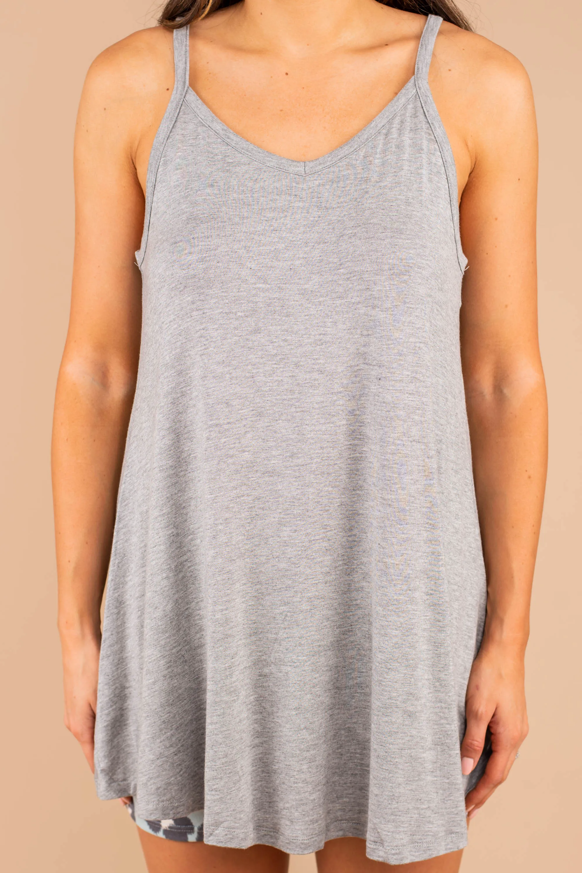 Forever Fun Heather Gray Tank