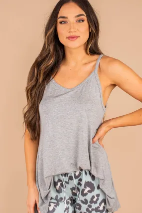 Forever Fun Heather Gray Tank