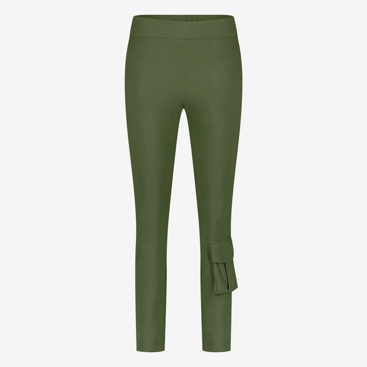 FreyN  structure technical jersey pants | Oliva green