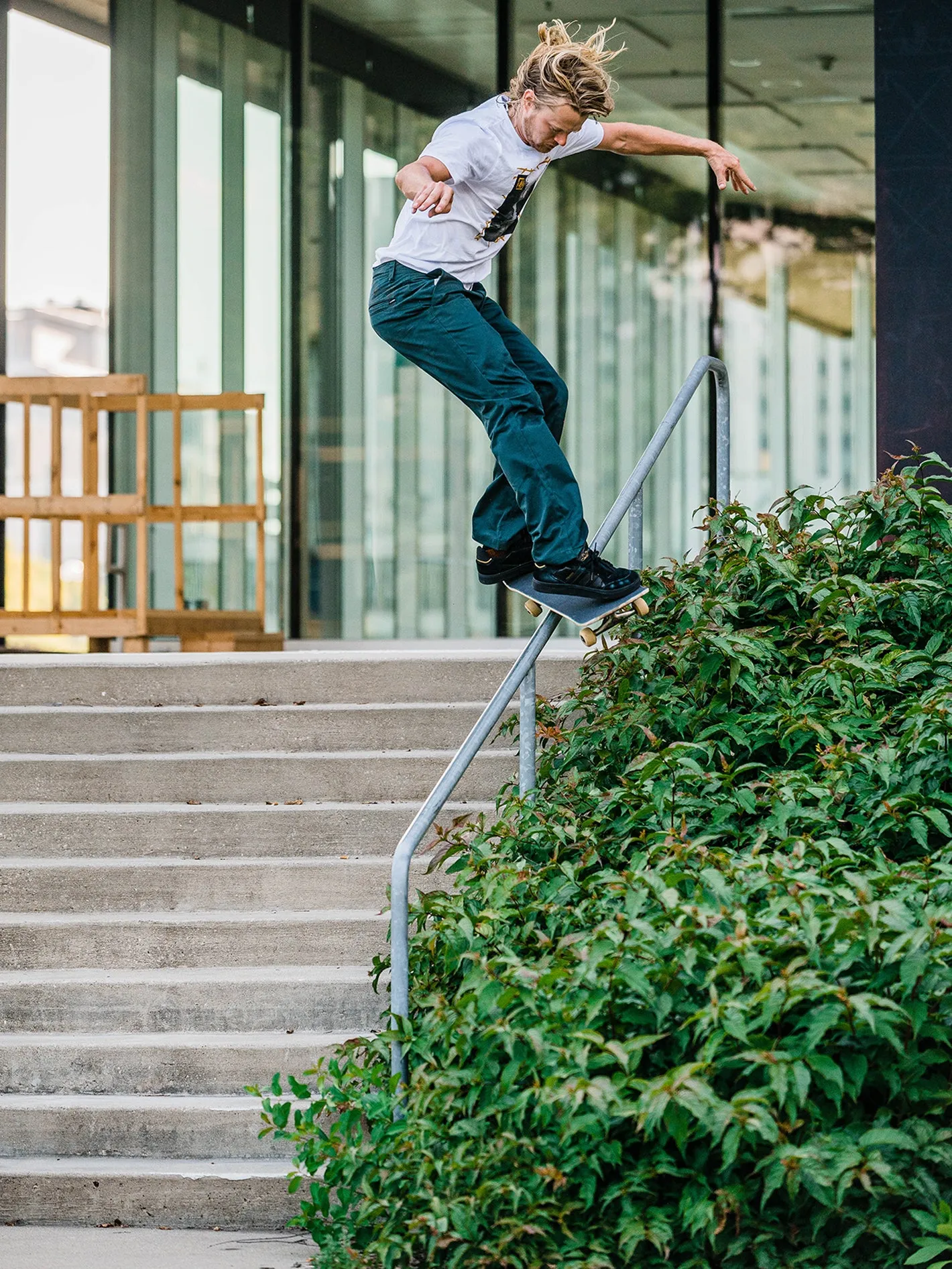 Frickin Skate Chino Pants - Cedar Green