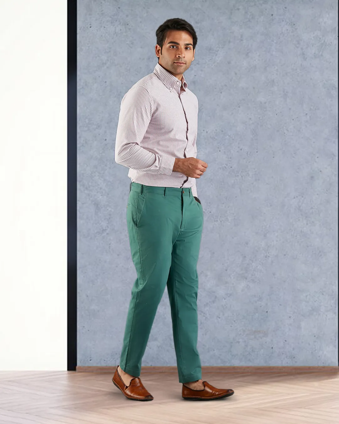 Genoa Chino Pant Fern Green