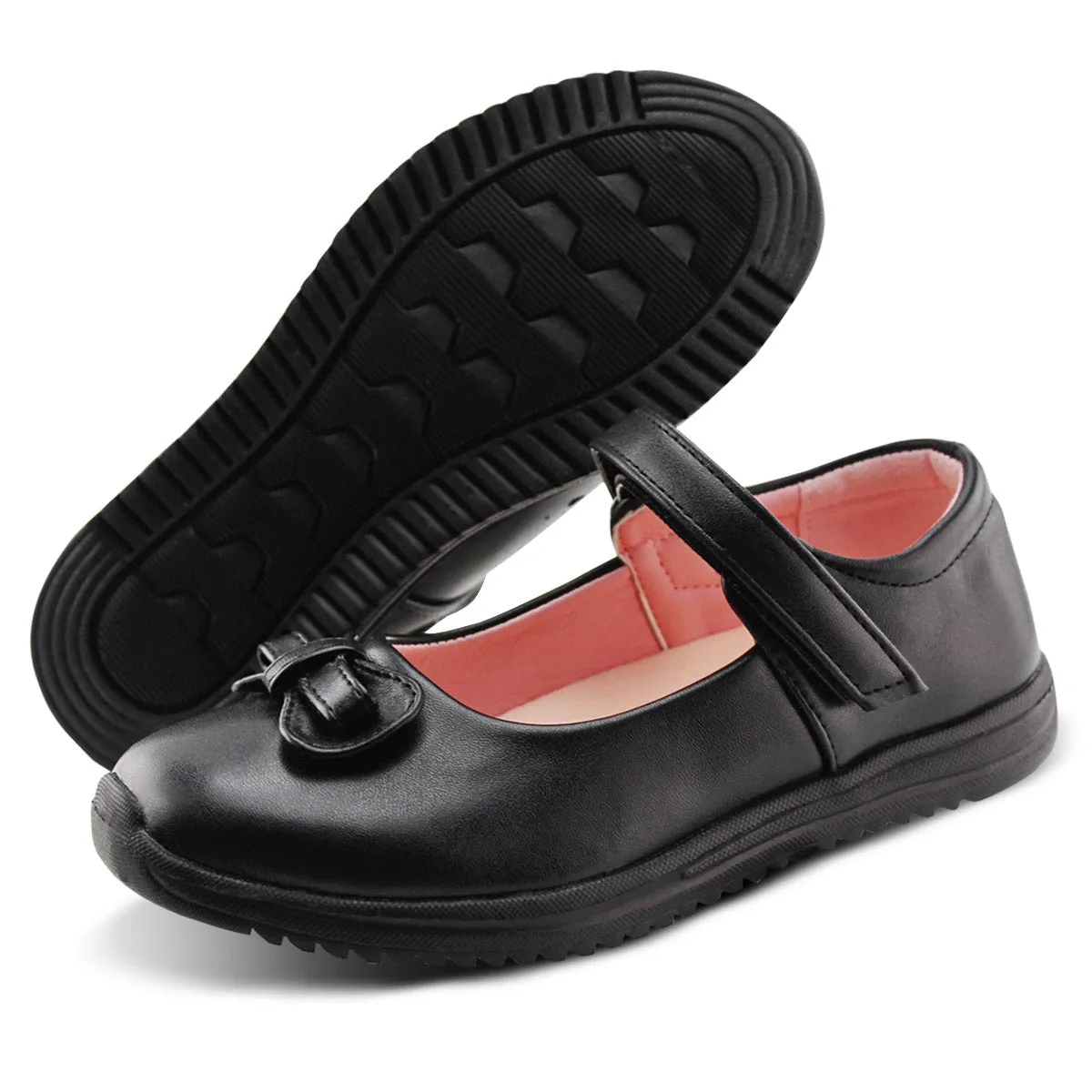 Girls School Dress Shoes Mary Jane Flats