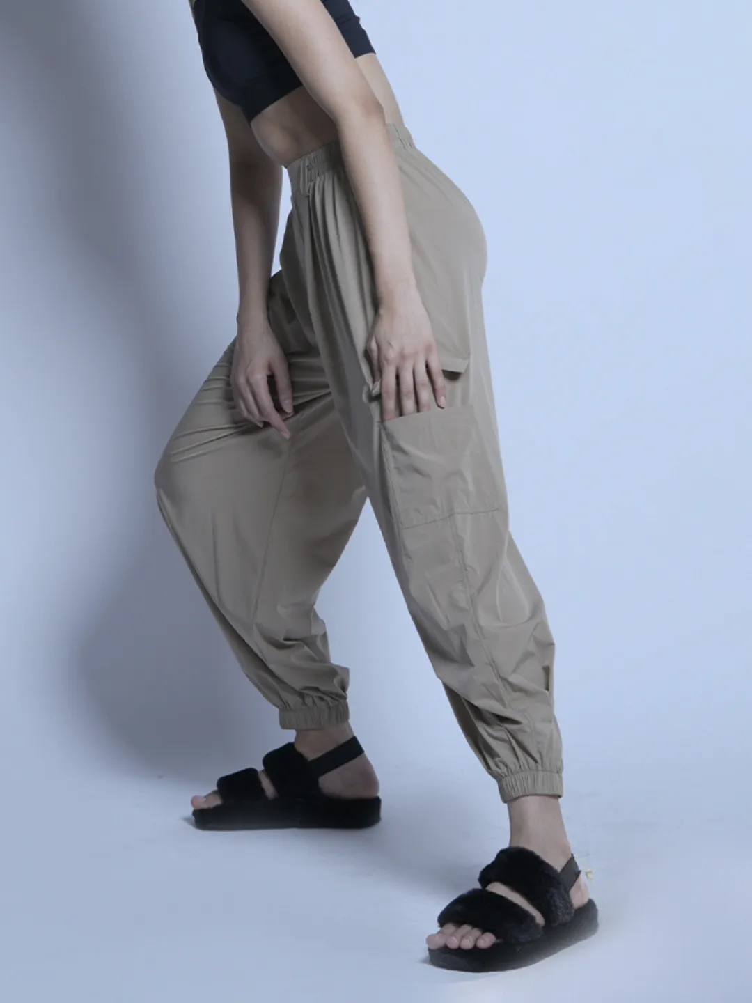 Go Getter Cargo Pants - Beige