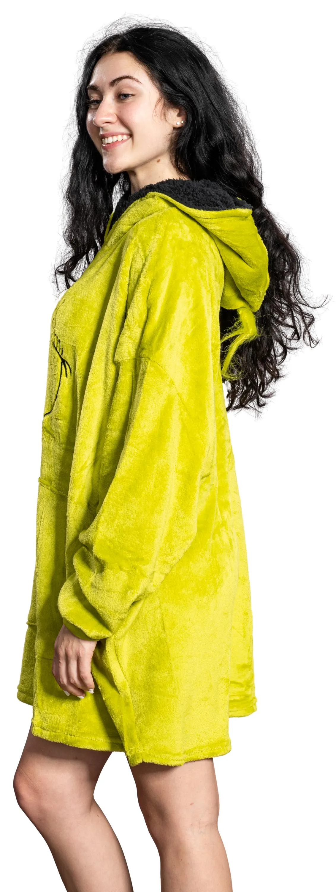 Grinch Face Sleep Poncho