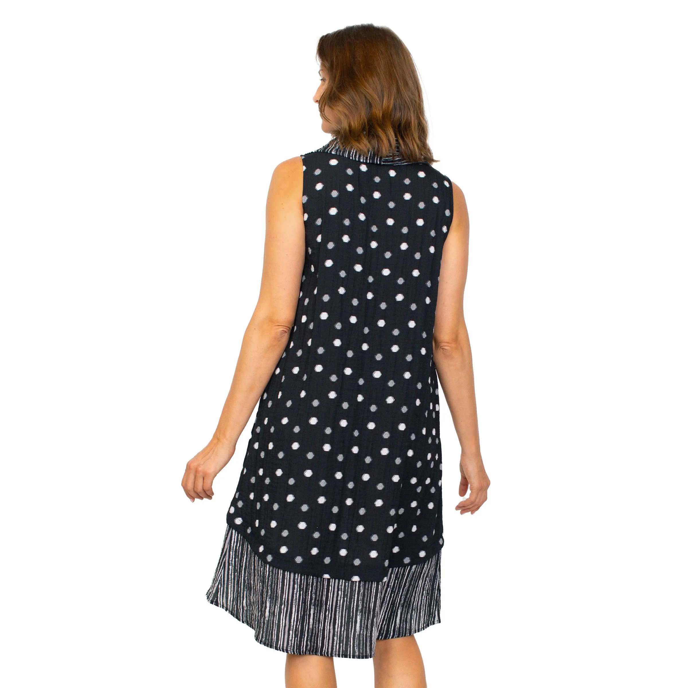 Habitat Express Mix Polka-Dot Dress - 33205 - Sizes XS & S !