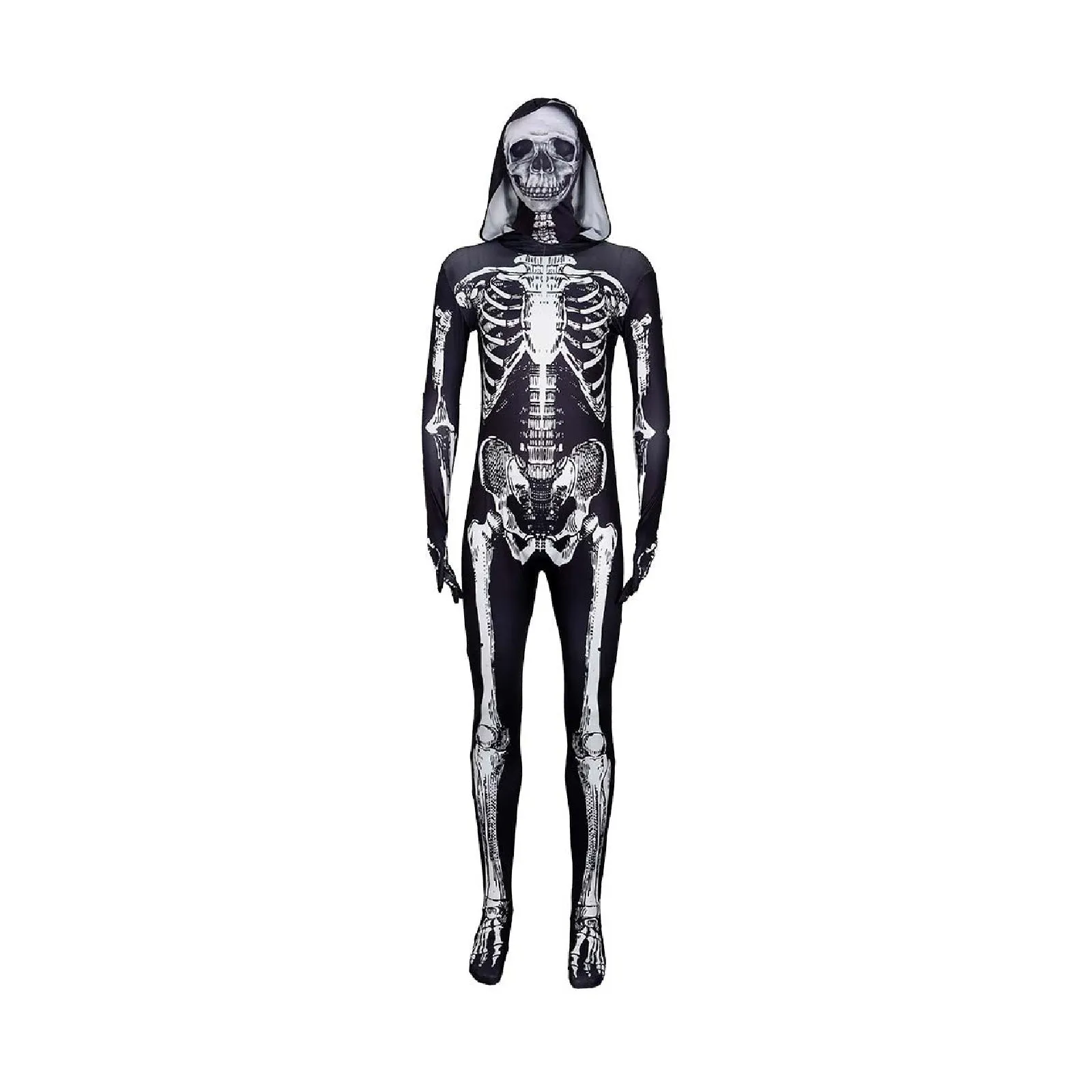 Halloween Cosplay Skeleton Skeleton Jumpsuit