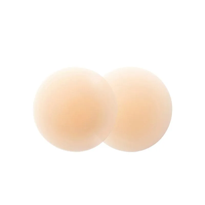 Invisible silicone breast stickers - comfortable and discreet