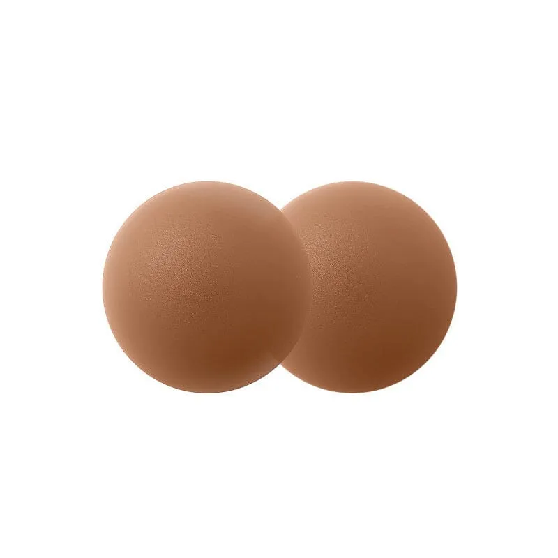 Invisible silicone breast stickers - comfortable and discreet