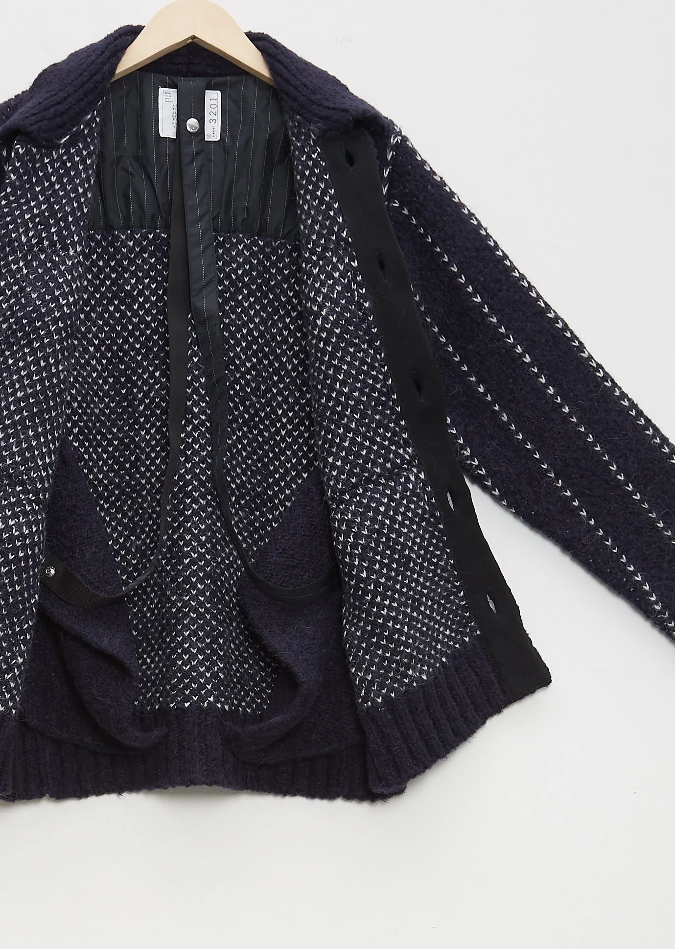 Jacquard Knit Jacket