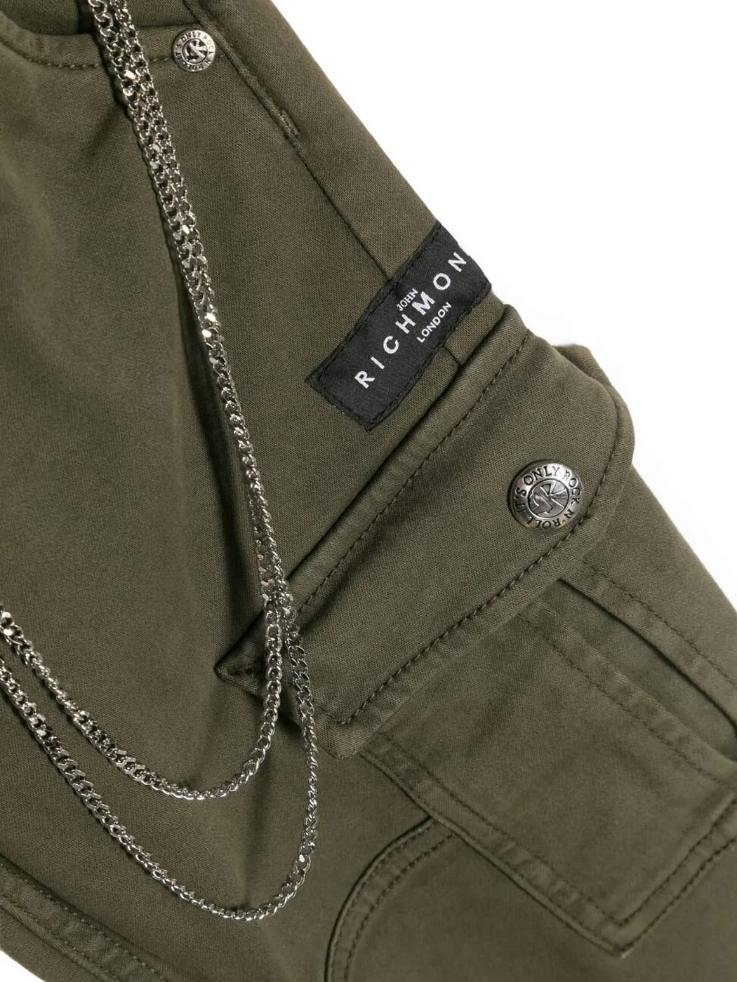 JOHN RICHMOND-Boy's  jogging pants - RBA23109PA Green