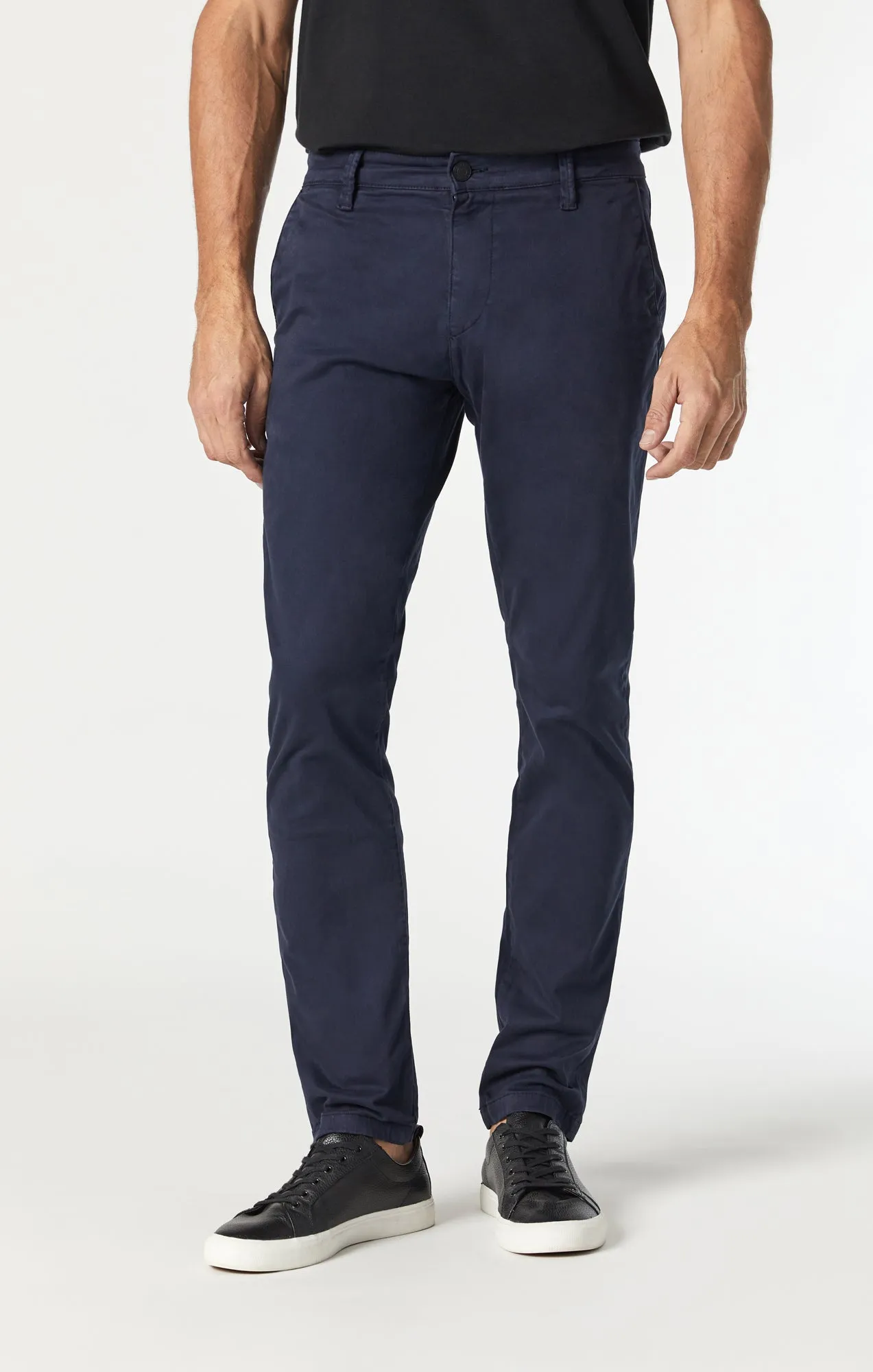 JOHNNY SLIM LEG CHINO IN DARK NAVY TWILL