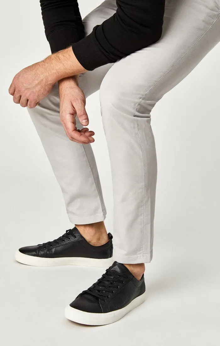 JOHNNY SLIM LEG CHINO IN GREY TWILL