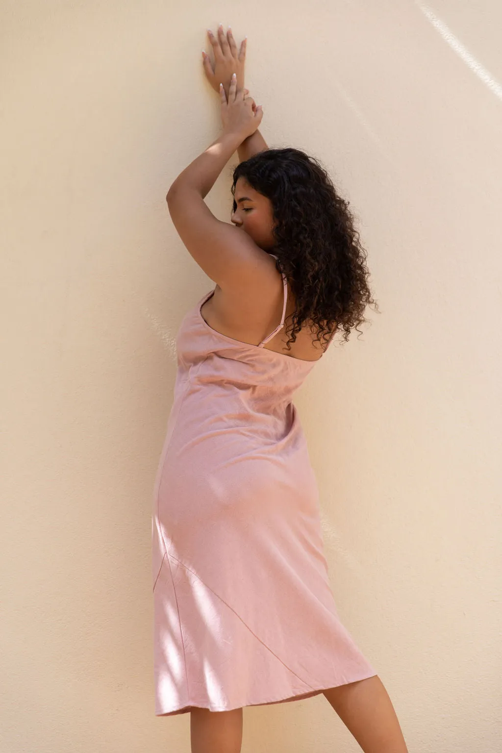 Kaila Dress in Blush