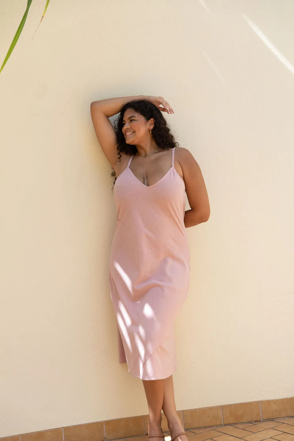 Kaila Dress in Blush