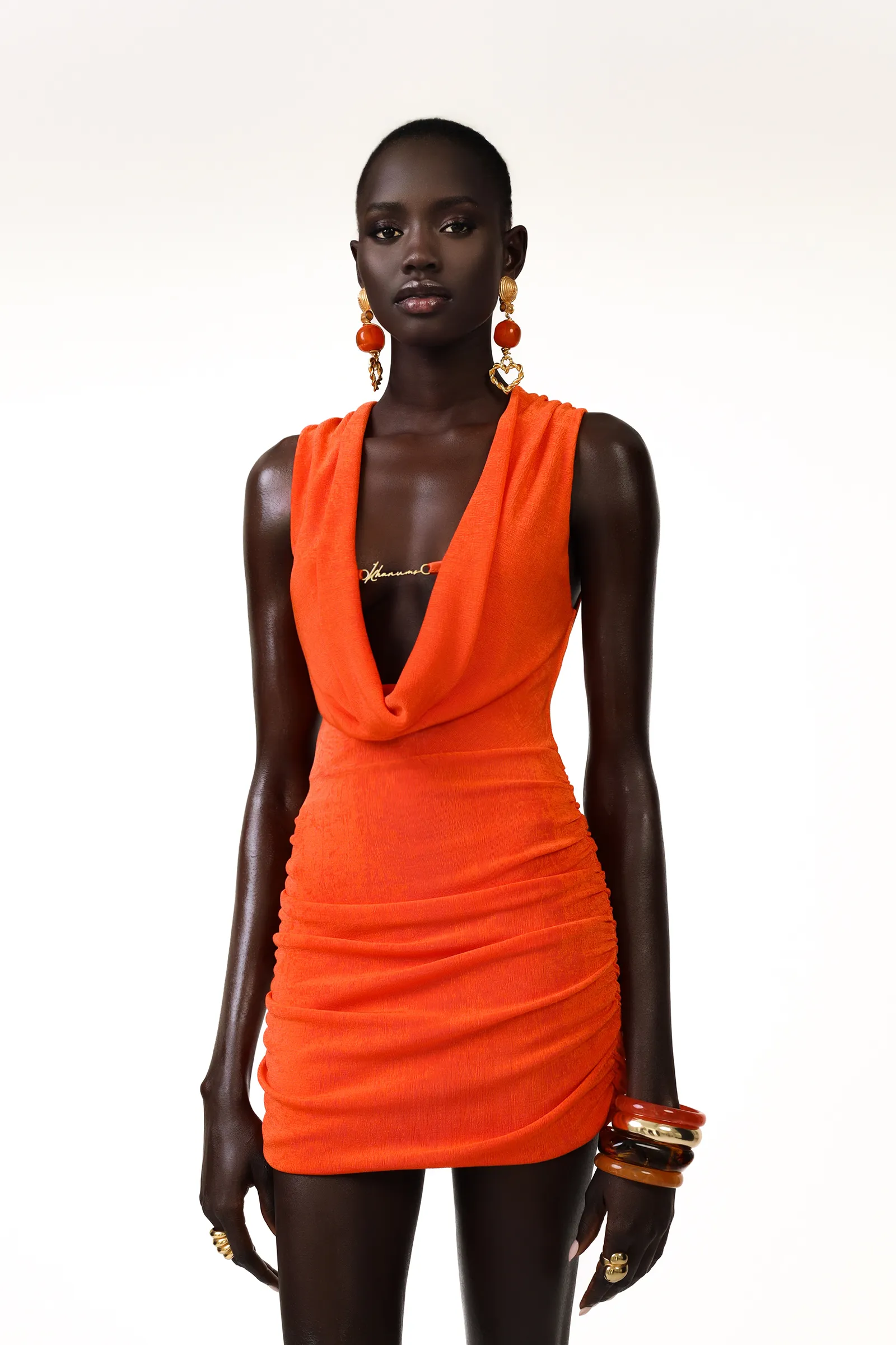 Kassie Dress - Orange