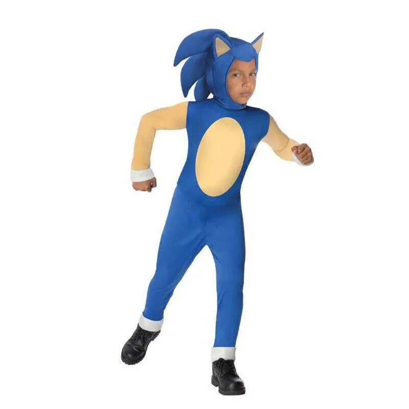 Kid Sonic Cosplay Ultimate Sonic Hero Costume for Children