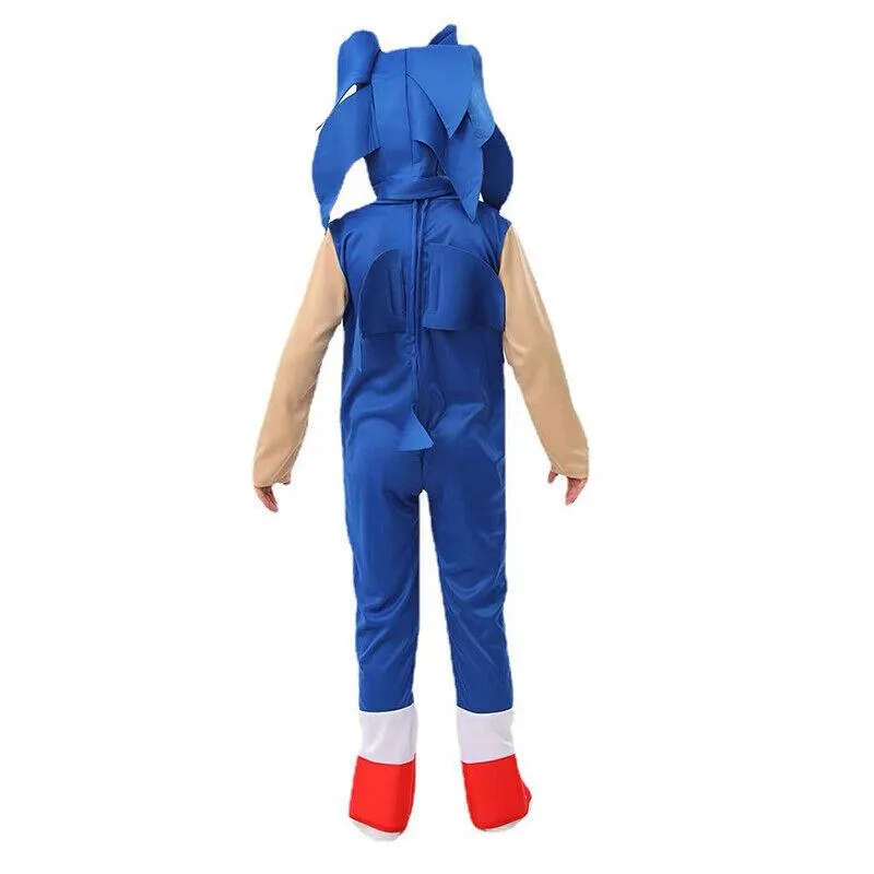 Kid Sonic Cosplay Ultimate Sonic Hero Costume for Children