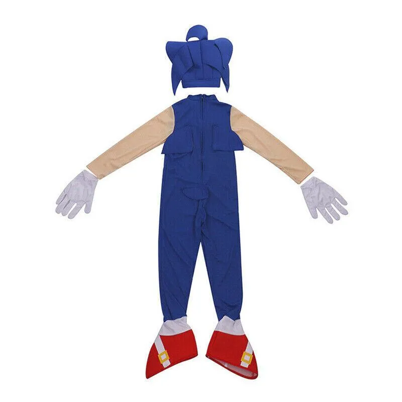 Kid Sonic Cosplay Ultimate Sonic Hero Costume for Children