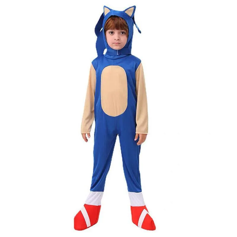 Kid Sonic Cosplay Ultimate Sonic Hero Costume for Children