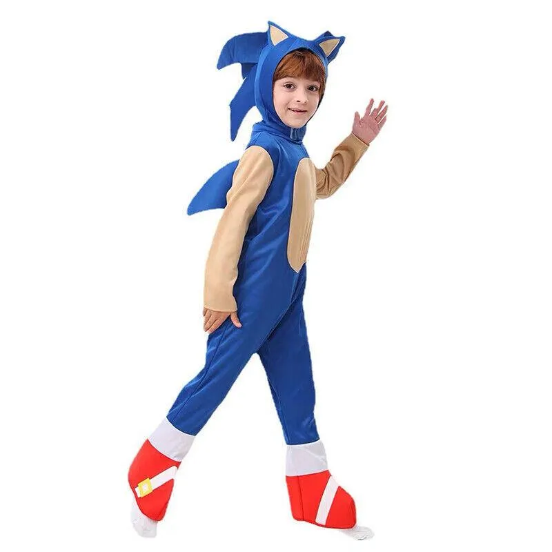 Kid Sonic Cosplay Ultimate Sonic Hero Costume for Children