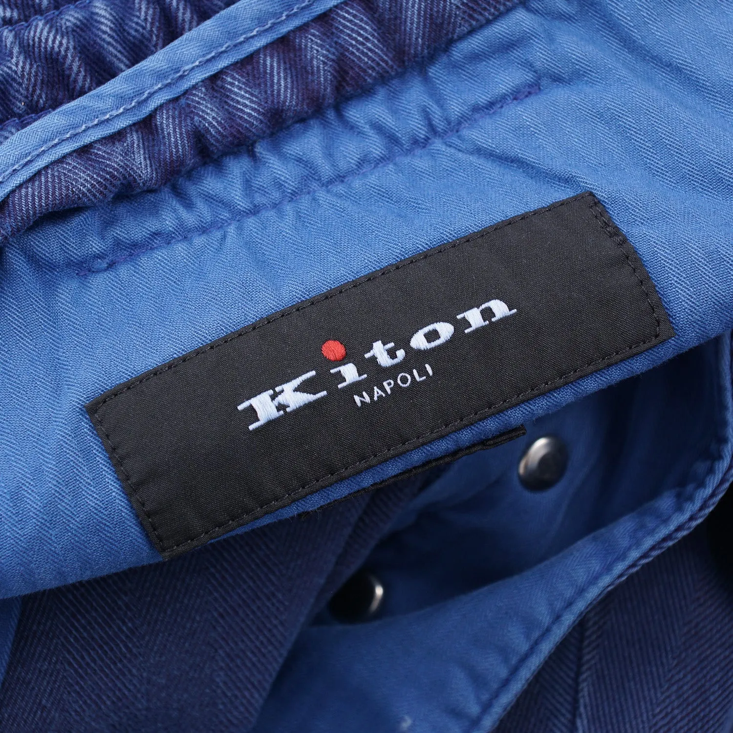 Kiton Cotton-Cashmere Jogger Pants