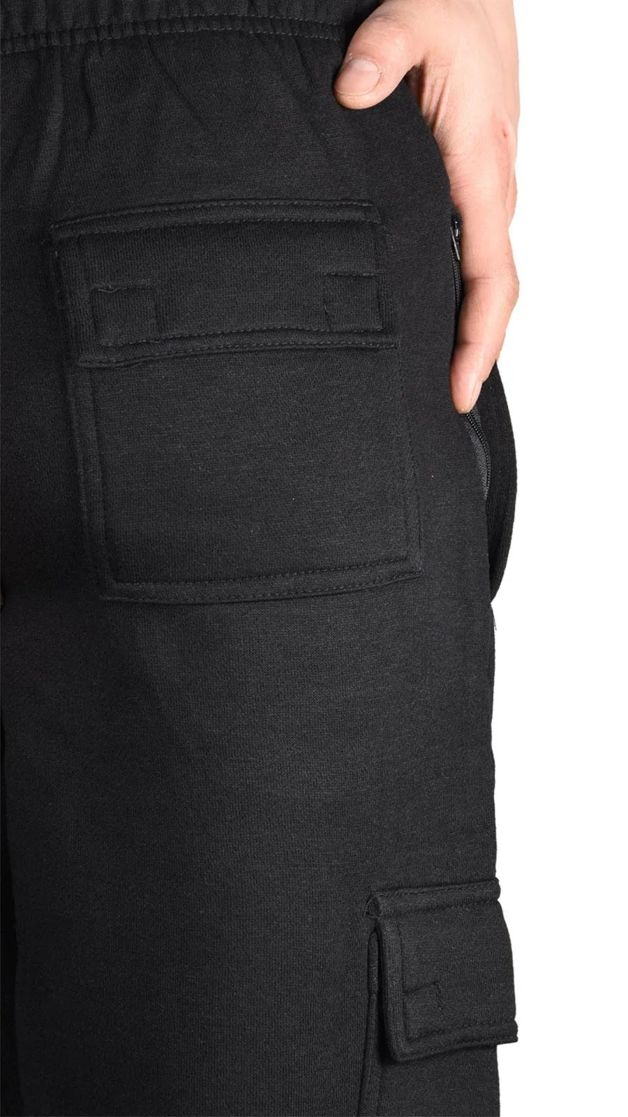 Ladies Fleece Cargo Trousers