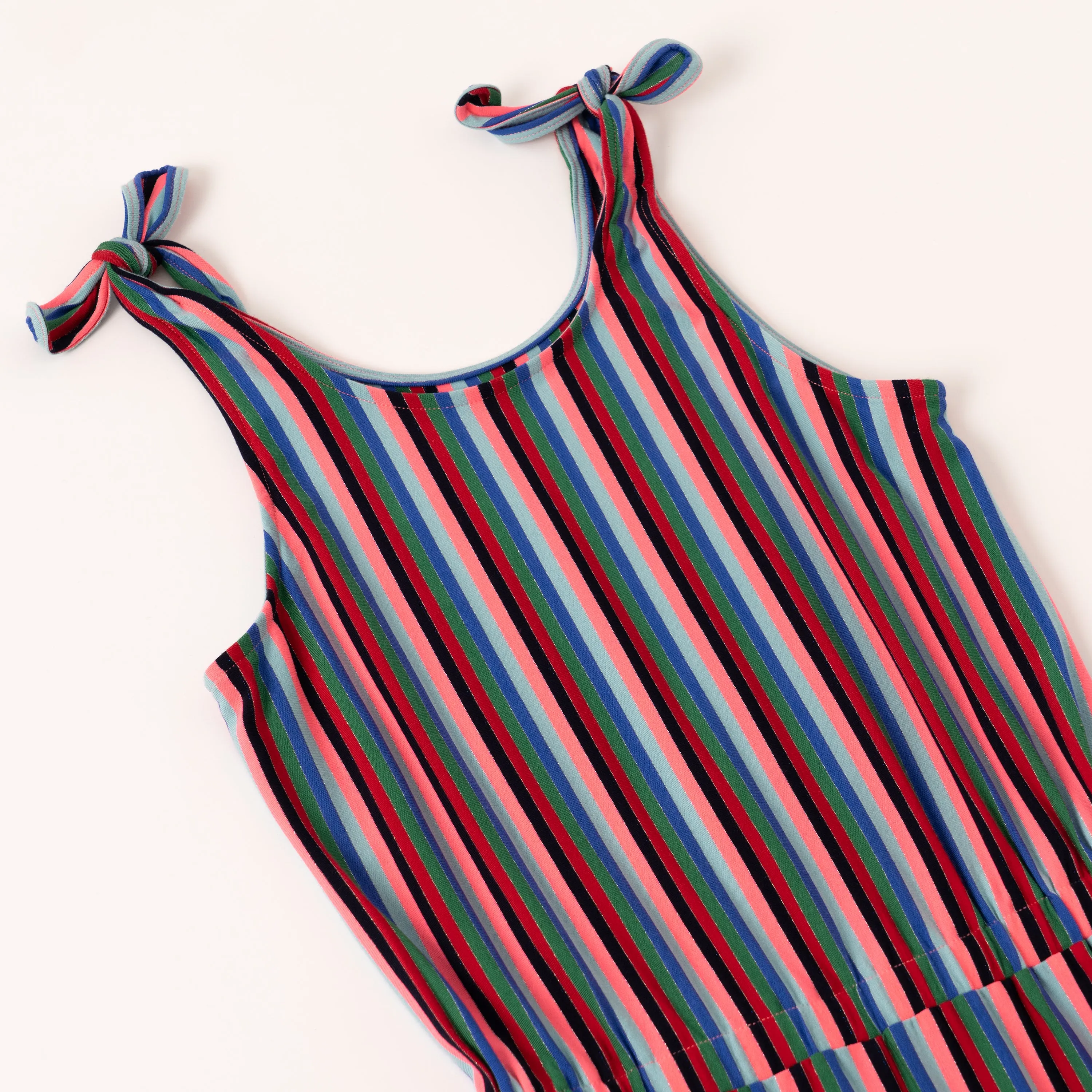 Lurex Multi Stripe Jumpsuit