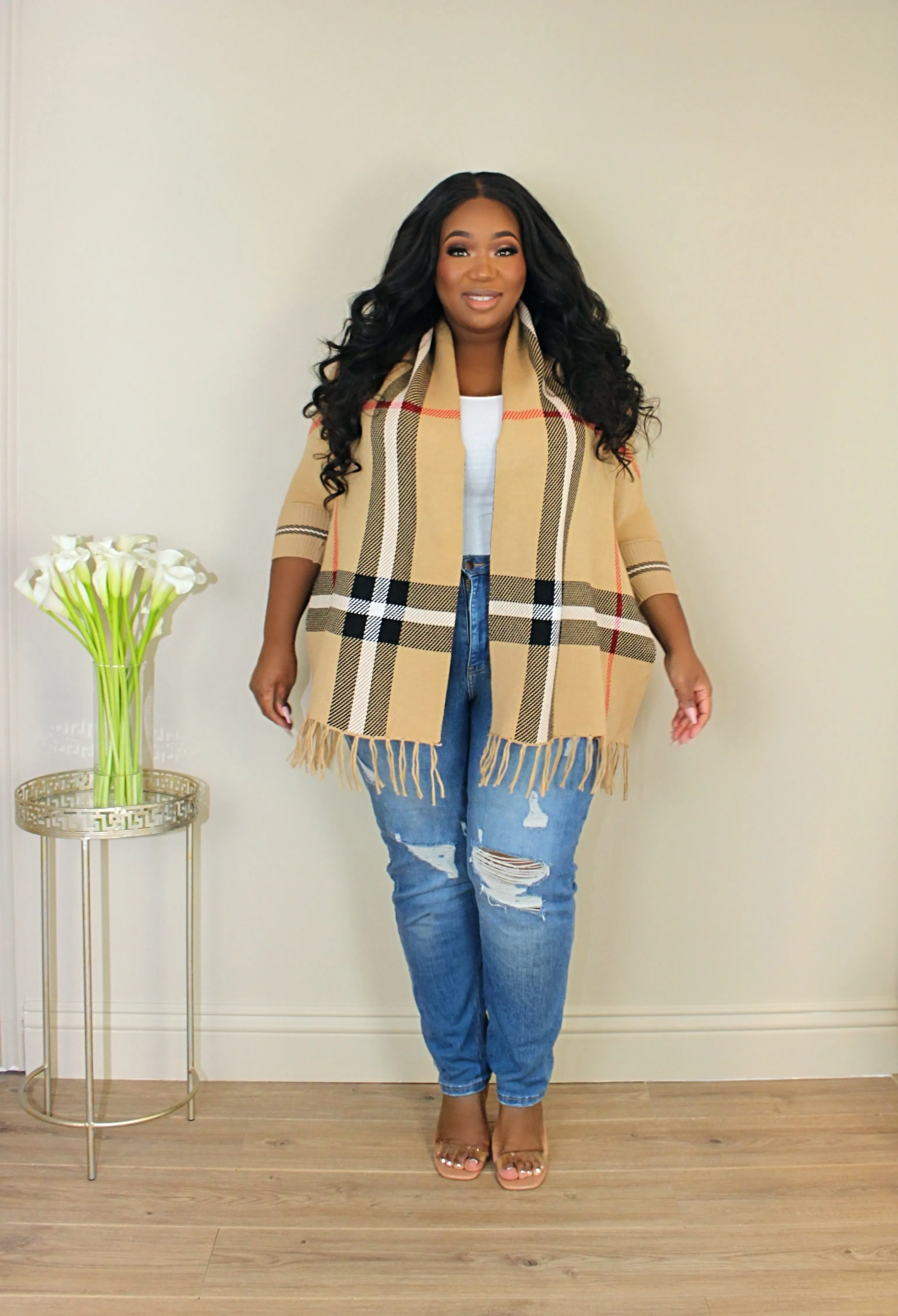 Luxe Poncho | B. London Mix