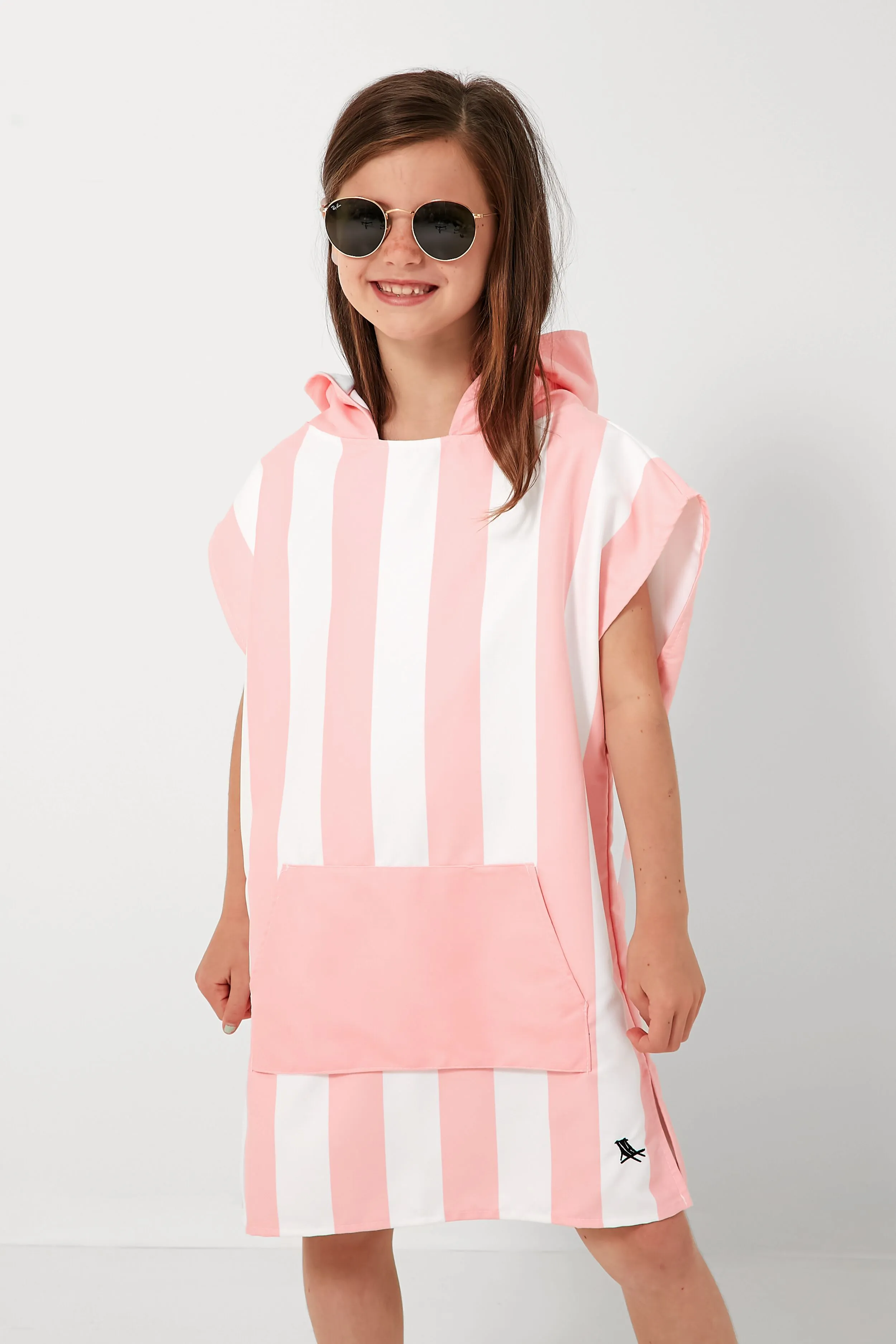 Malibu Pink Kids Poncho