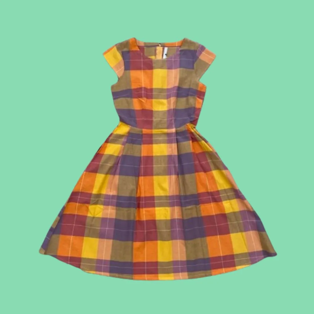 Mata Traders Devonshire Plaid Dress