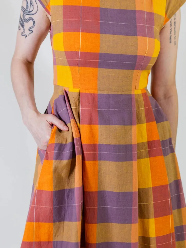 Mata Traders Devonshire Plaid Dress