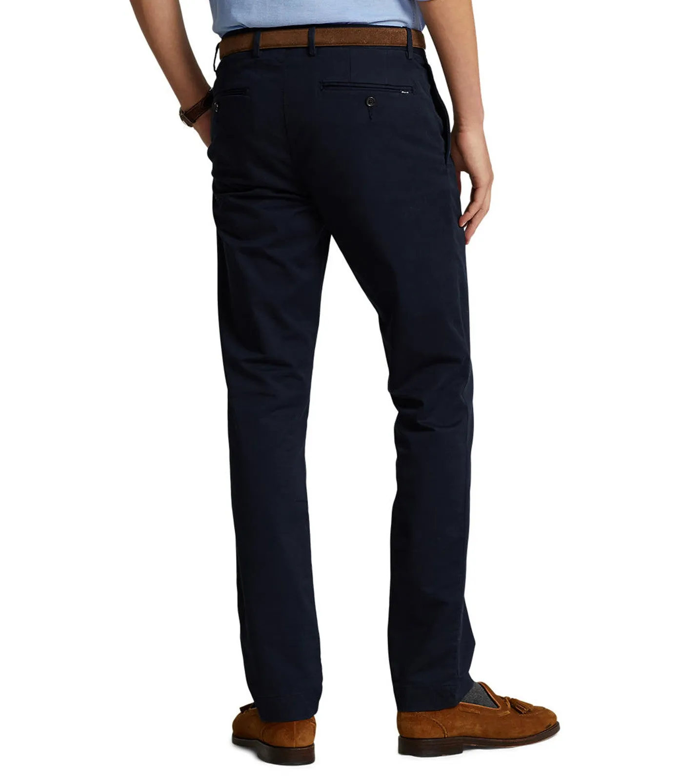 Men's Stretch Slim Fit Chino Pants Navy