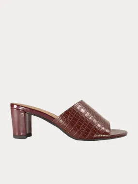 Michelle Morgan 914RJ191 Croco Print Sandals