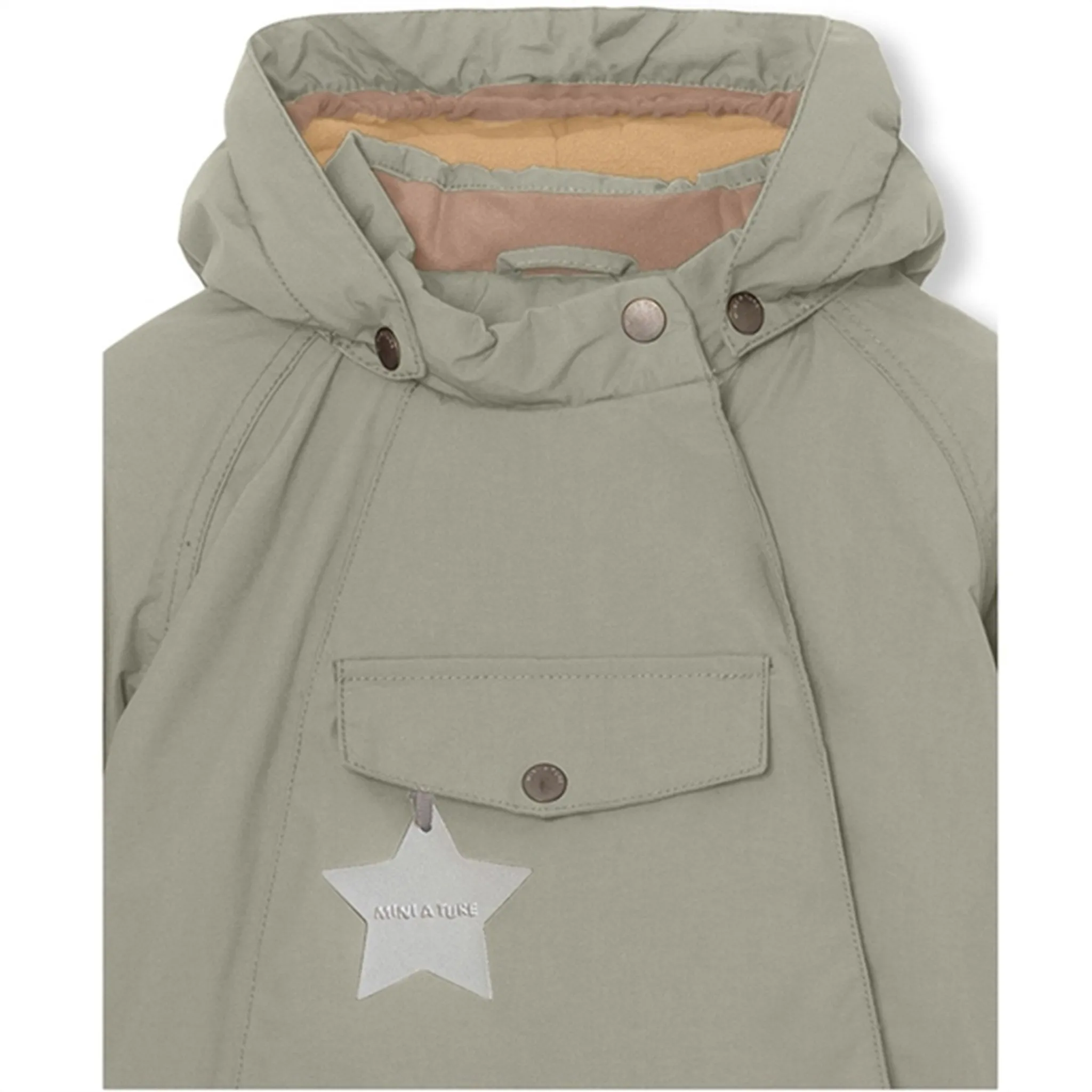 MINI A TURE Wang Fleece Winter Jacket Vert