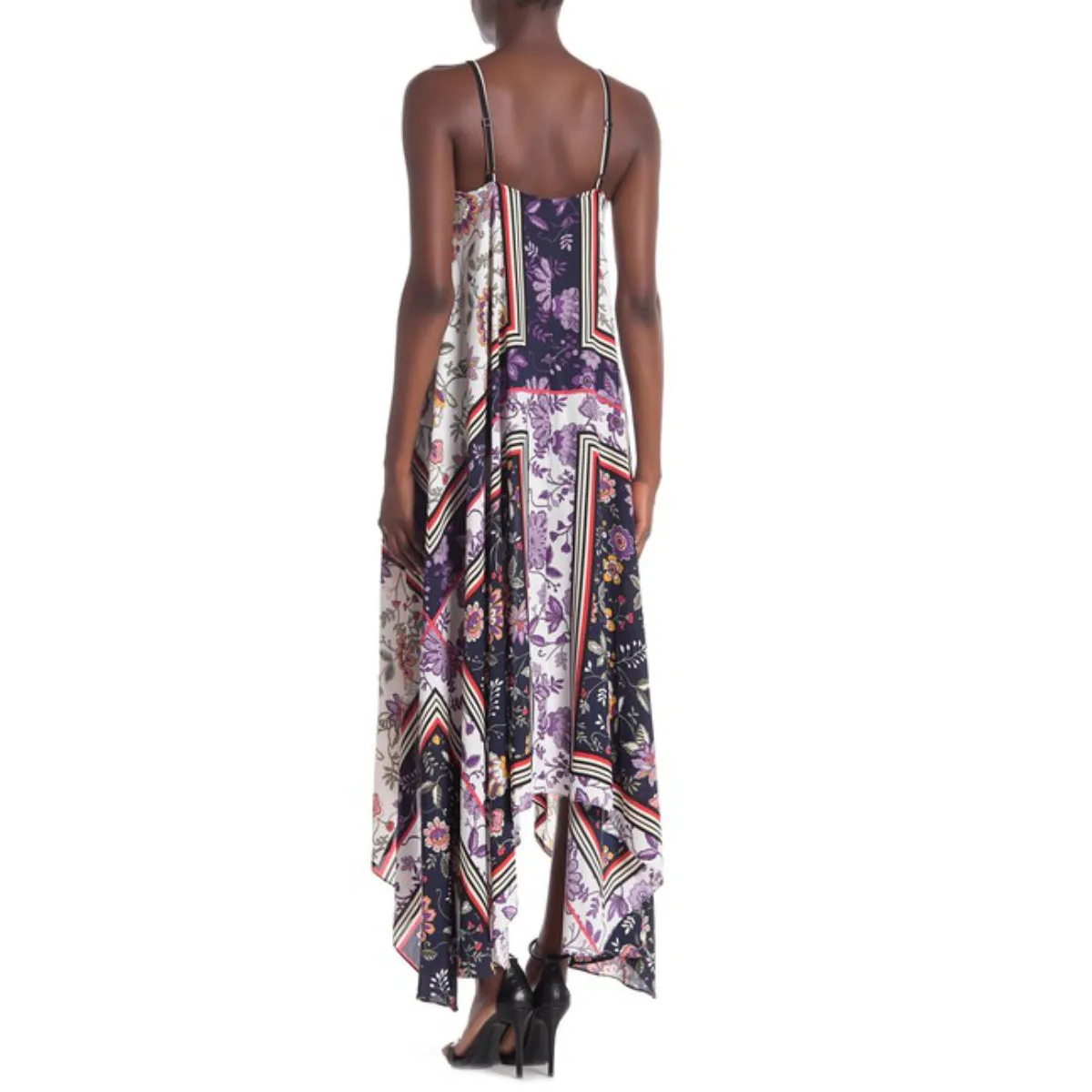 Nanette Lepore Women's Floral Print V-Neck Slip-on Summer Maxi Dress