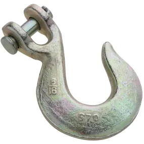 National Hardware 3254BC Series N282-103 Clevis Slip Hook, 5/16 in, 4700 lb Working Load, Steel, Yellow Chrome :EA: QUANTITY: 1