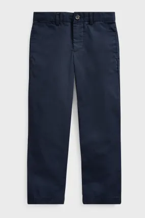 Navy Slim Fit Cotton Chino Pant