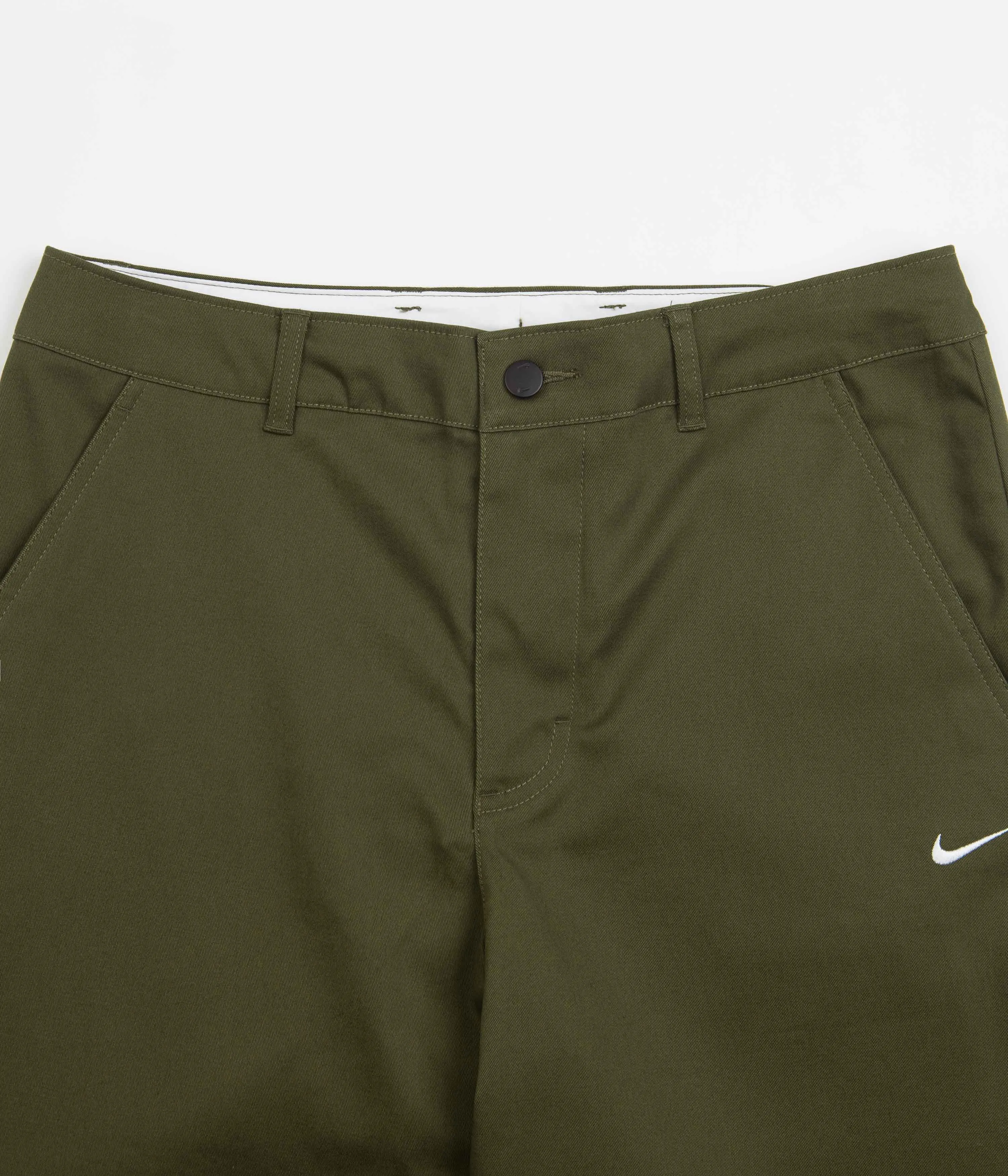 Nike Unlined Chino Pants - Rough Green / White